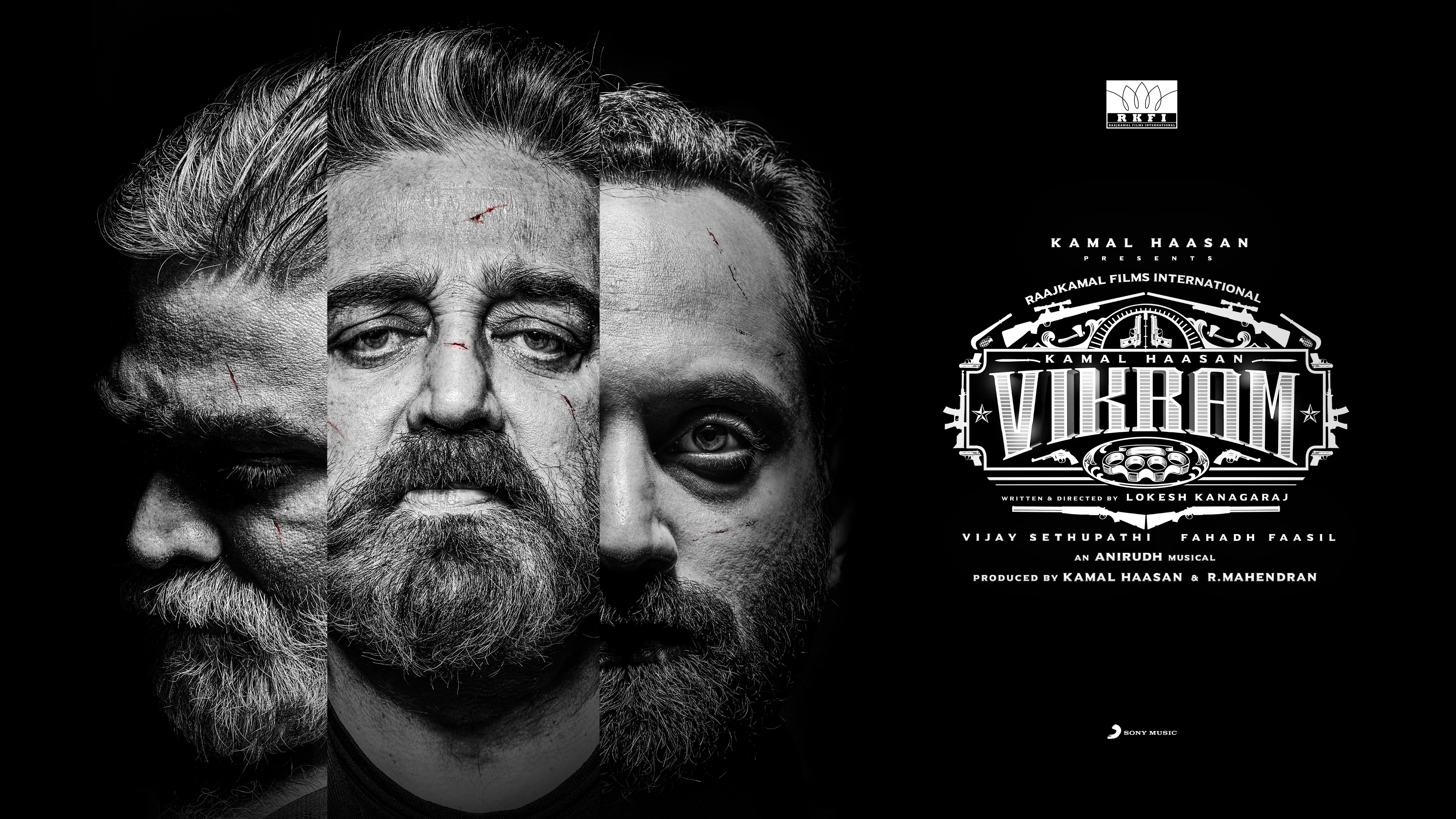 Vikram — key art banner